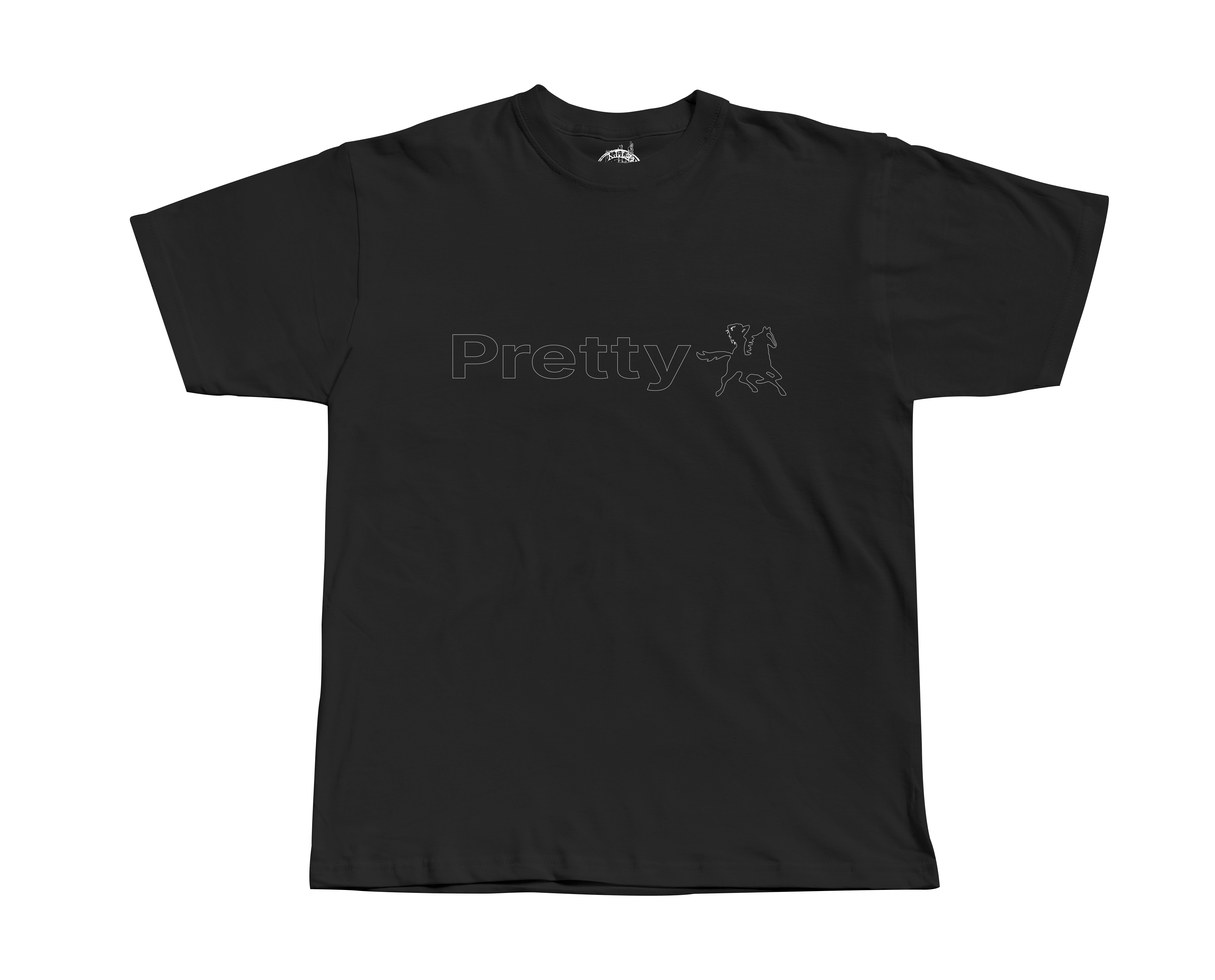 «Pretty Logo» Black Tee